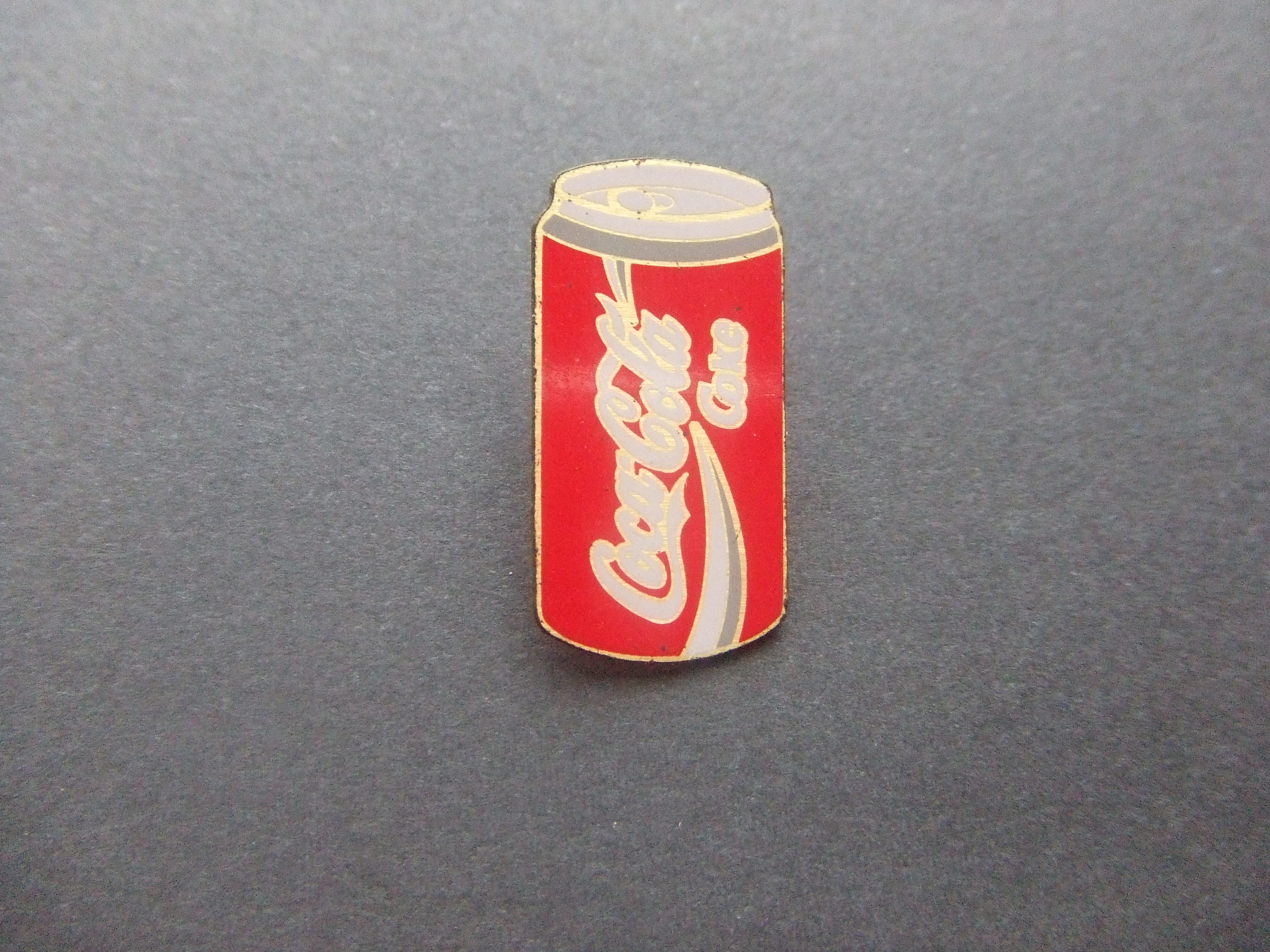 Coca Cola blikje cola grijze bovenkant